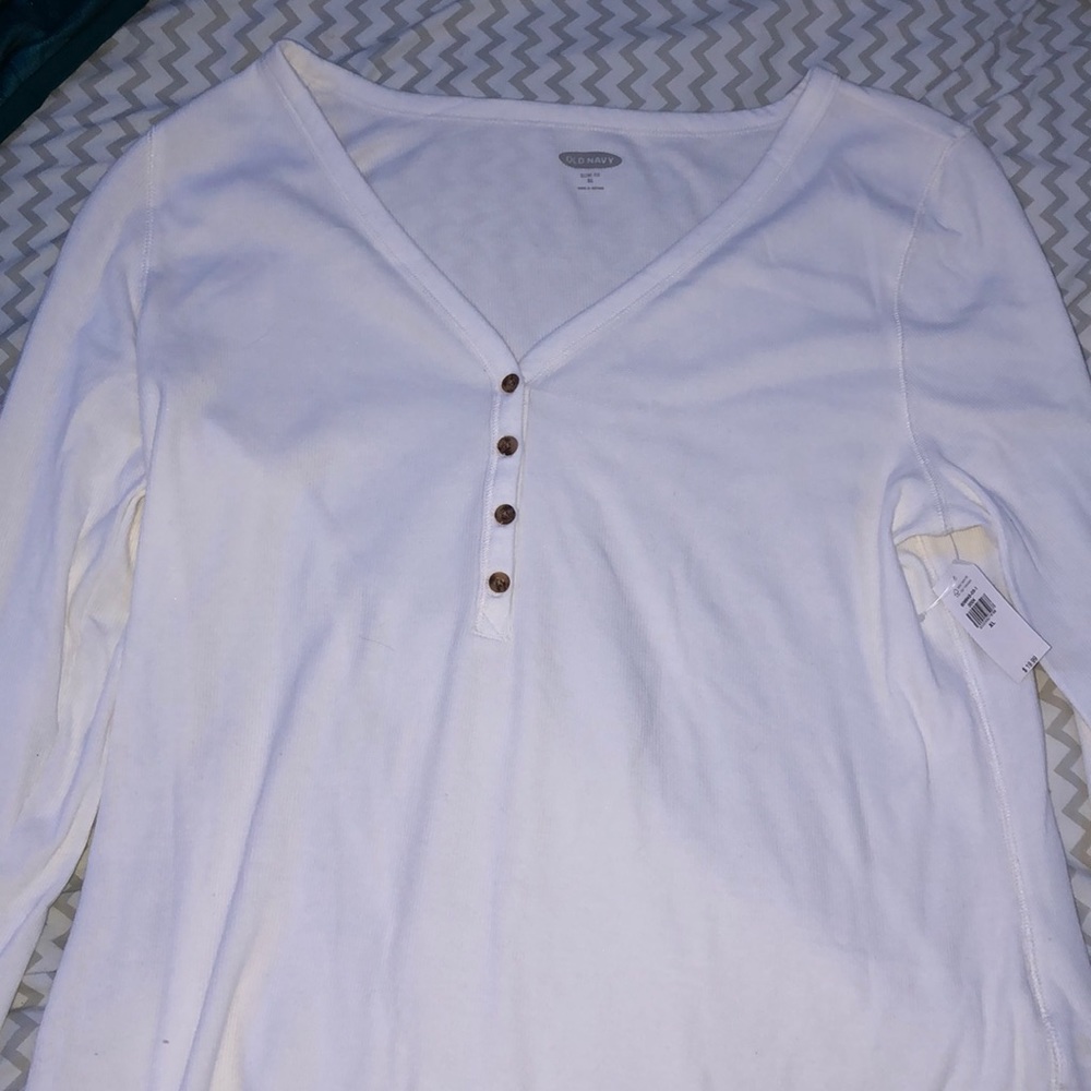 White long sleeve shirt